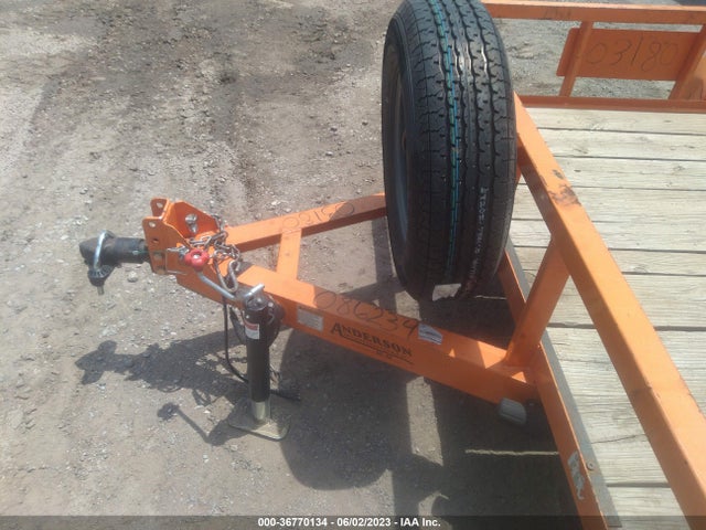 2018 ANDE HDLS68 6X8 TRAILER VIN: 4YNBN0812JC086234