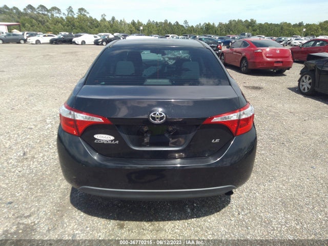 2016 TOYOTA COROLLA L/LE/S/S PLUS/LE PLUS VIN: 2T1BURHE6GC531723