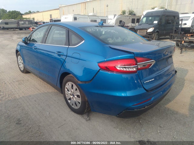 2020 FORD FUSION S VIN: 3FA6P0G74LR110780