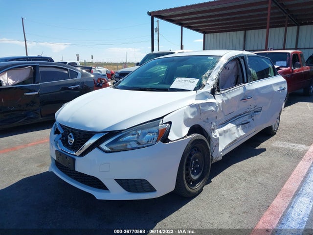 2016 NISSAN SENTRA SV VIN: 3N1AB7AP3GY229911