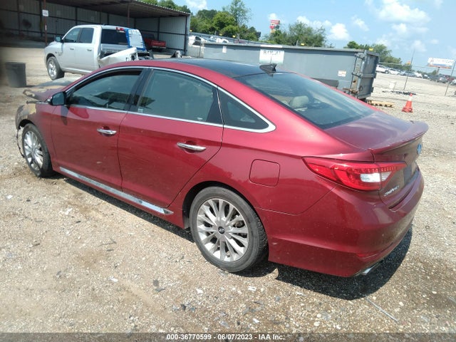Hyundai Sonata 2.4l Limited 2015 5NPE34AF7FH055886 Image 3