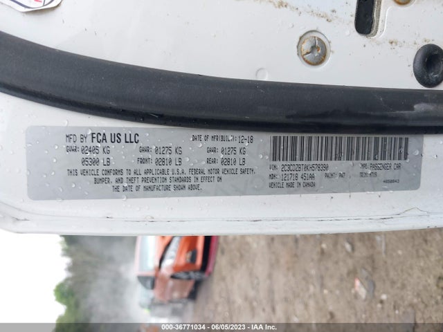 Dodge Challenger R/t 2019 2C3CDZBT0KH578390 Image 9