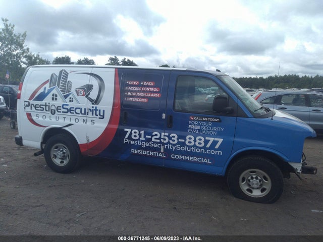 2018 CHEVROLET EXPRESS 2500 WORK VAN VIN: 1GCWGAFPXJ1265584