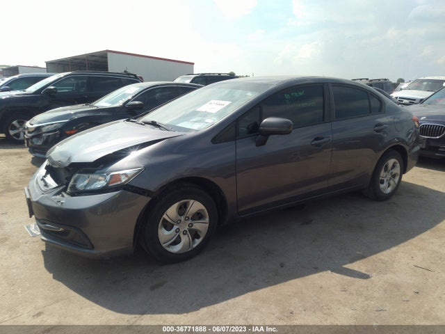 Honda Civic Sedan Lx 2015 19XFB2F50FE295653 Image 2