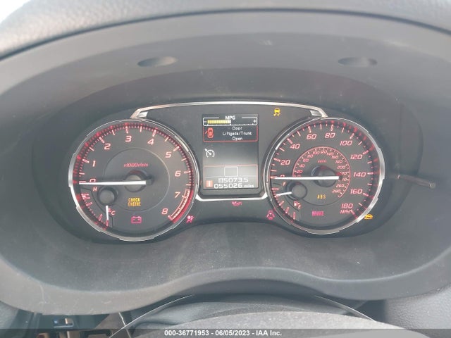 2015 SUBARU WRX PREMIUM VIN: JF1VA1F65F9809993