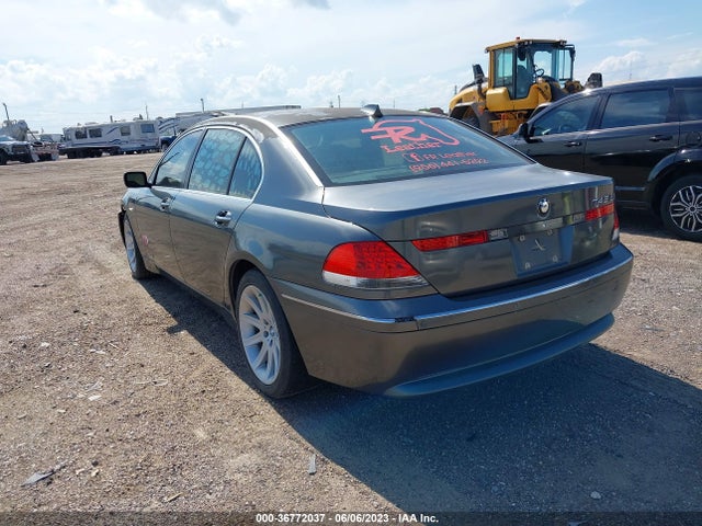 2005 BMW 7 SERIES 745LI VIN: WBAGN63565DS59812