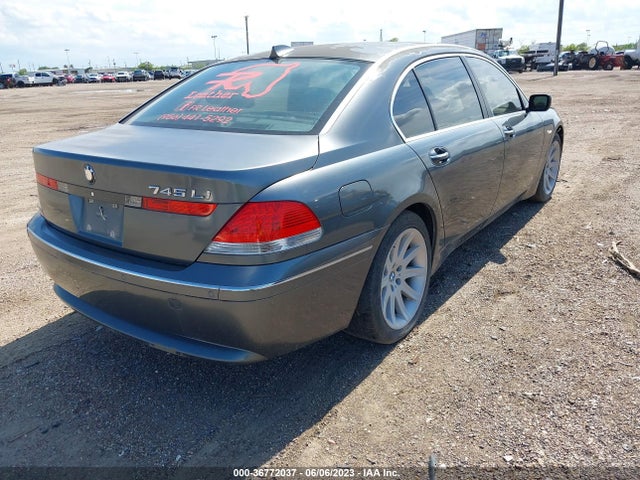 2005 BMW 7 SERIES 745LI VIN: WBAGN63565DS59812