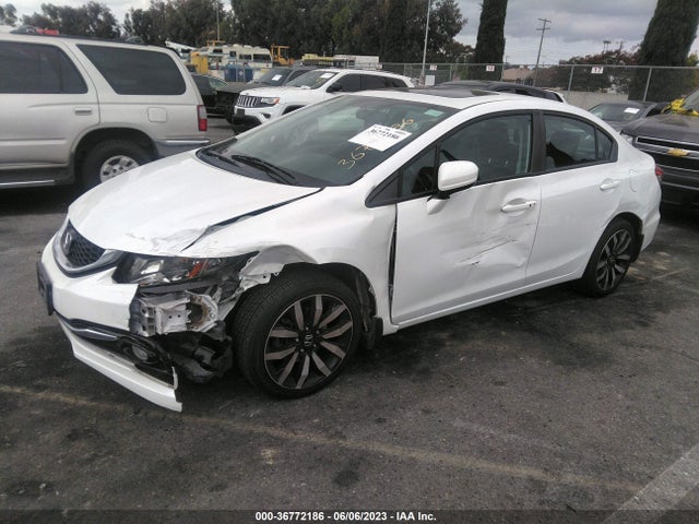 Honda Civic Sedan Ex-l 2015 19XFB2F95FE212723 Image 2