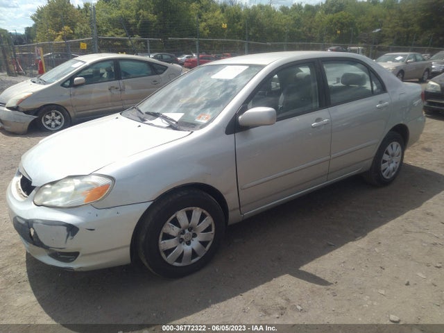 2004 TOYOTA COROLLA CE/S/LE VIN: 2T1BR38E44C256136