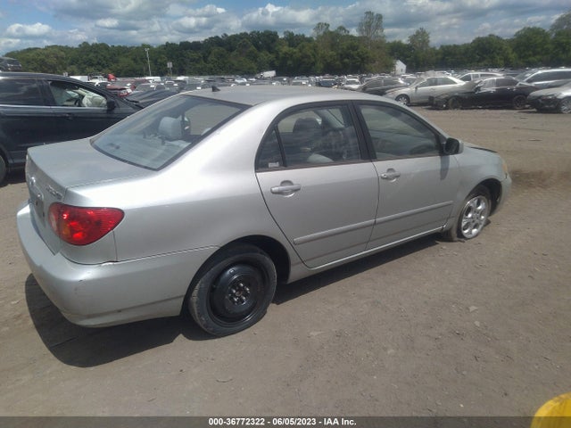 2004 TOYOTA COROLLA CE/S/LE VIN: 2T1BR38E44C256136