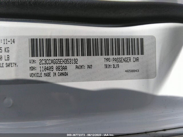 2C3CCAGG5EH353192 Chrysler 300 300s