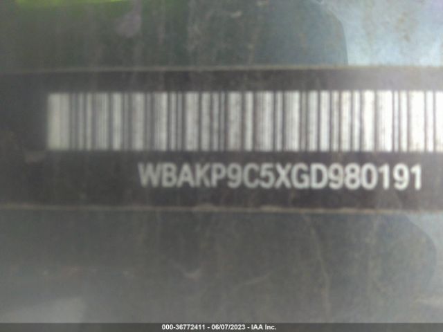 WBAKP9C5XGD980191 BMW 5 Series 550i Xdrive