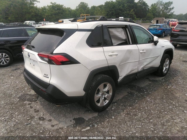 2021 TOYOTA RAV4 HYBRID XLE VIN: 2T3RWRFV6MW120058