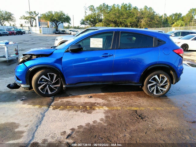 2020 HONDA HR-V SPORT VIN: 3CZRU5H17LM702608