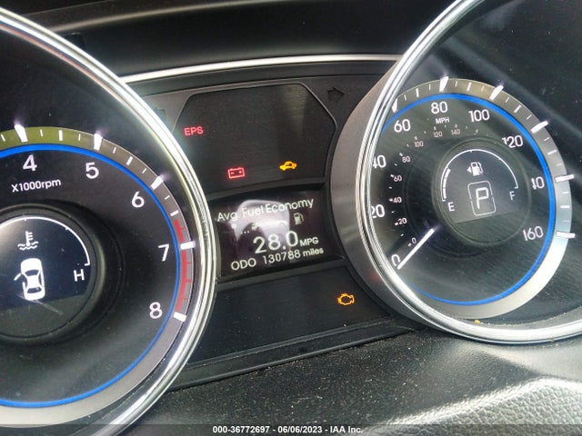 2013 HYUNDAI SONATA SE VIN: 5NPEC4AC9DH611487
