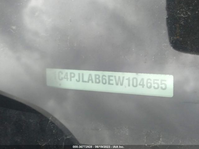 1C4PJLAB6EW104655 Jeep Cherokee Sport