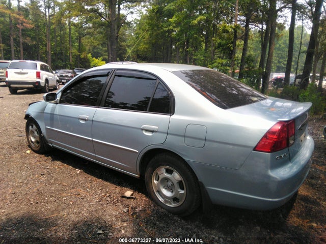 2003 HONDA CIVIC HYBRID VIN: JHMES95693S007750