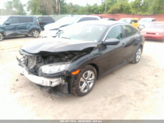 Honda Civic Sedan Lx 2018 2HGFC2F54JH588841 Image 2
