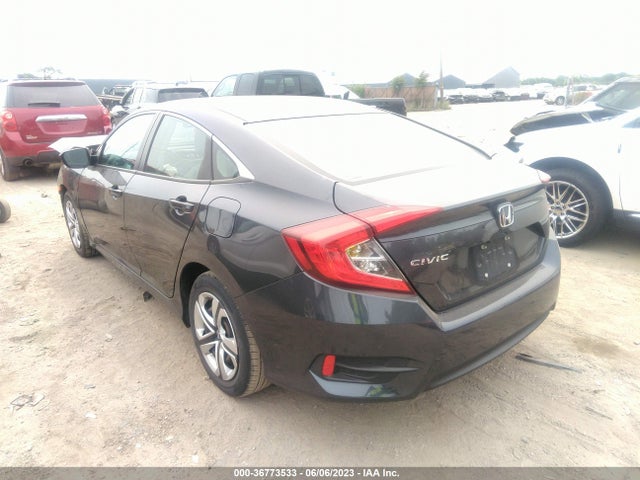 Honda Civic Sedan Lx 2018 2HGFC2F54JH588841 Image 3