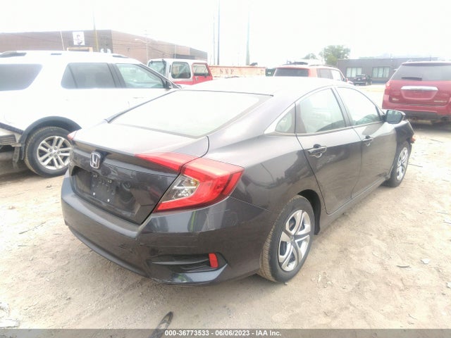 Honda Civic Sedan Lx 2018 2HGFC2F54JH588841 Image 4