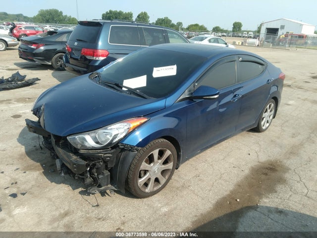 2013 HYUNDAI ELANTRA LIMITED VIN: KMHDH4AE0DU527493