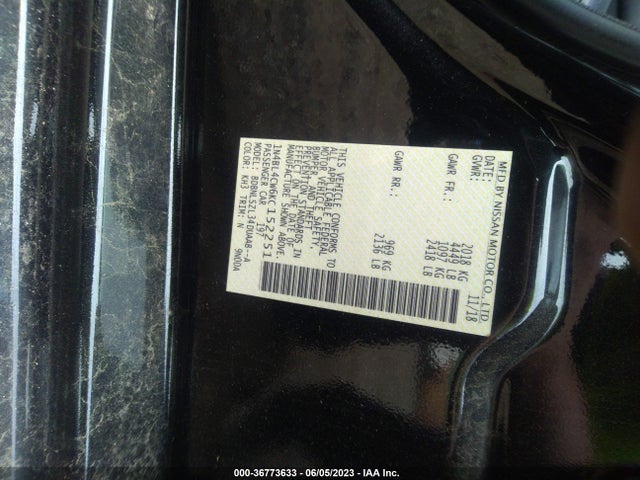 Nissan Altima 2.5 Sr 2019 1N4BL4CW6KC152251 Image 8