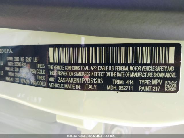 ZASPAKBN1P7D51203 Alfa Romeo STELVIO TI