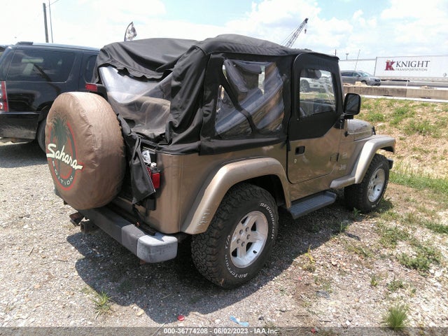 2004 JEEP WRANGLER SAHARA VIN: 1J4FA59S84P796433