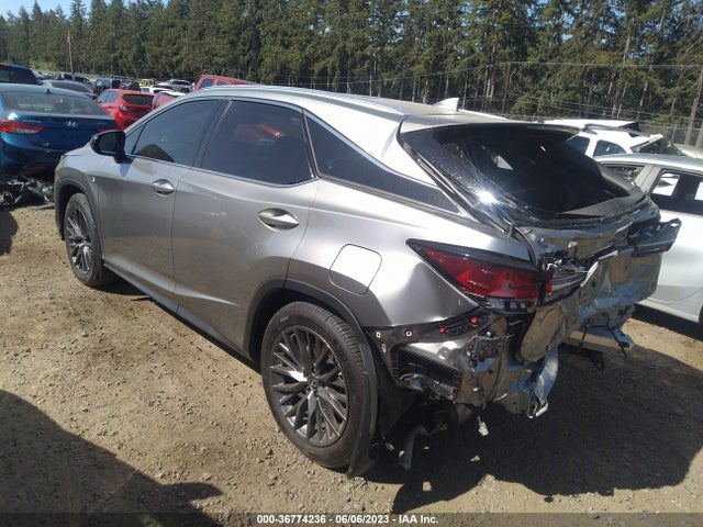 2022 LEXUS RX RX 350 F SPORT HANDLING VIN: 2T2YZMDA5NC355130