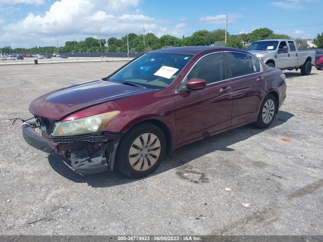 2008 HONDA ACCORD SDN LX VIN: 1HGCP26348A097491