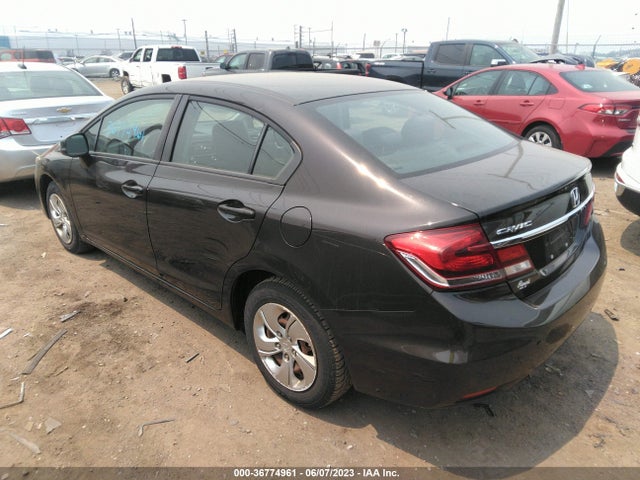 2013 HONDA CIVIC SDN LX VIN: 2HGFB2F51DH599271