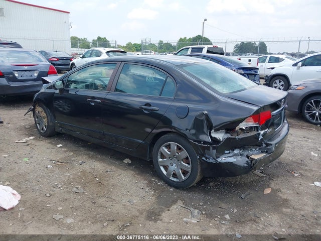 2009 HONDA CIVIC LX VIN: 2HGFA16569H520021