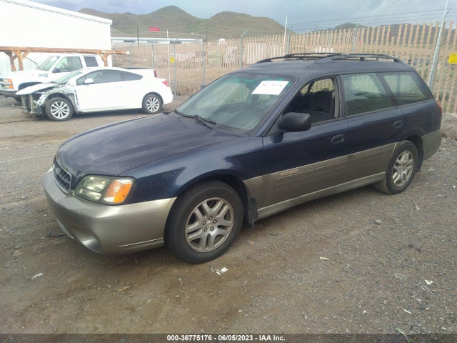2003 SUBARU LEGACY WAGON OUTBACK VIN: 4S3BH675537652467