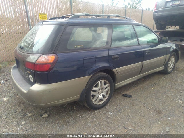 2003 SUBARU LEGACY WAGON OUTBACK VIN: 4S3BH675537652467
