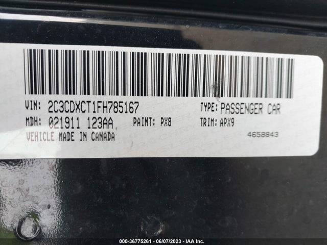 Dodge Charger Rt 2015 2C3CDXCT1FH785167 Image 9