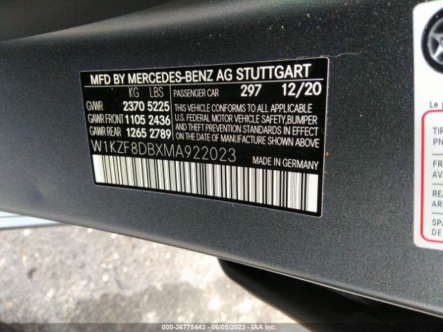 W1KZF8DBXMA922023 Mercedes-Benz E-class E 350