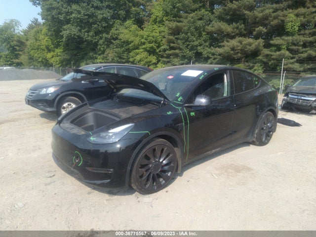 Tesla Model Y Performance 2022 7SAYGDEFXNF319887 Image 2