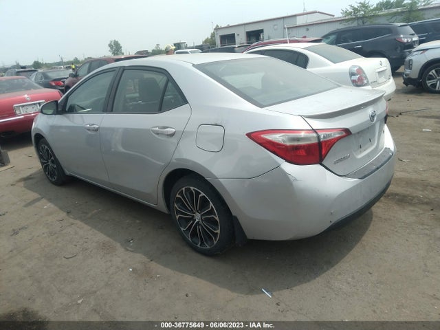 2015 TOYOTA COROLLA S PLUS VIN: 2T1BURHE5FC327963