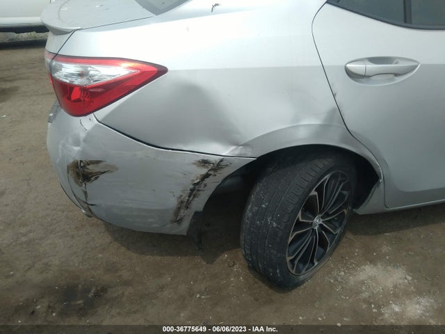 2015 TOYOTA COROLLA S PLUS VIN: 2T1BURHE5FC327963