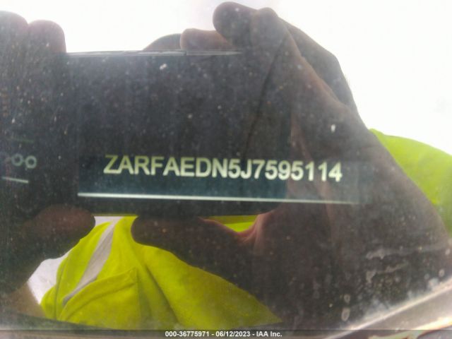 ZARFAEDN5J7595114 Alfa Romeo Giulia Awd