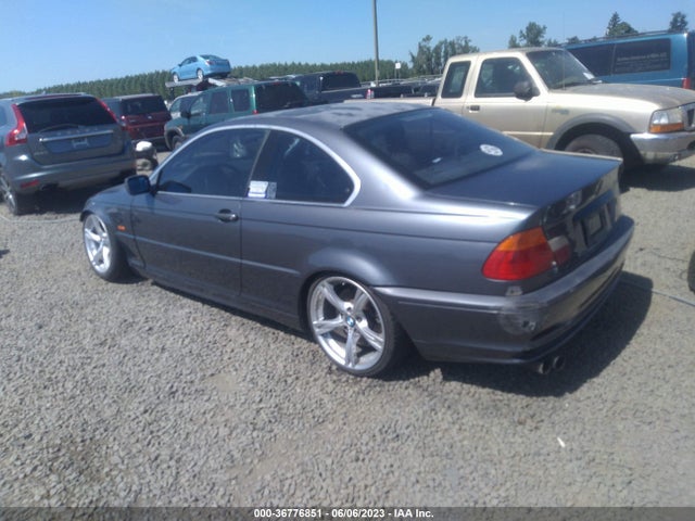 2001 BMW 3 SERIES 325CI VIN: WBABN33461JW49031