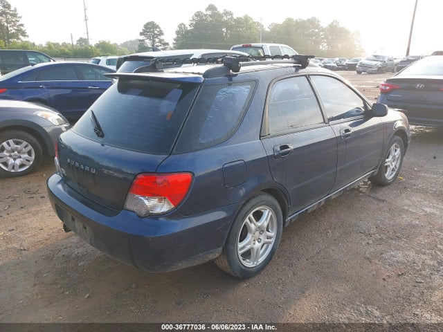 2005 SUBARU IMPREZA WAGON (NATL) RS VIN: JF1GG67505G816628