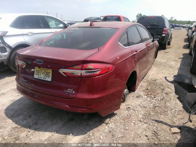 3FA6P0LU2KR166906 Ford Fusion Hybrid Se