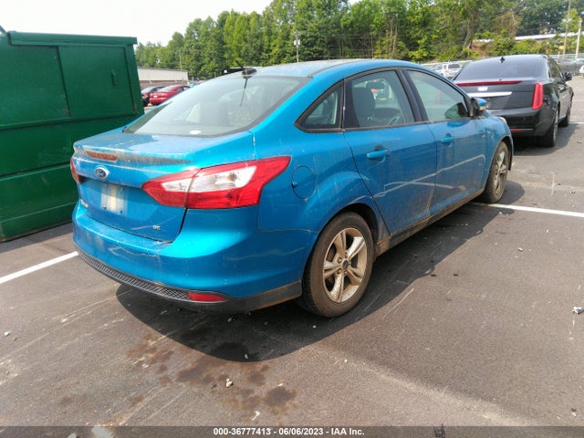 2014 FORD FOCUS SE VIN: 1FADP3F28EL344517