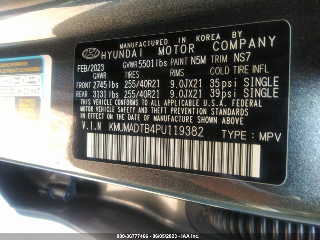 Genesis Gv70 2.5t 2023 KMUMADTB4PU119382 Image 9