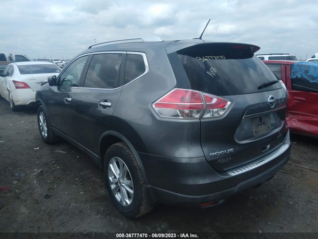2016 NISSAN ROGUE SV VIN: KNMAT2MT3GP627742