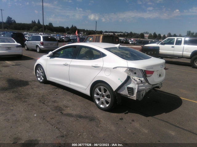 2011 HYUNDAI ELANTRA LTD PZEV VIN: 5NPDH4AE7BH011143