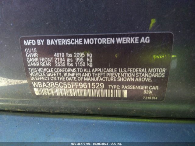 WBA3B5C55FF961529 BMW 3 Series 328i Xdrive