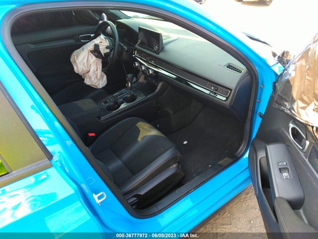 2022 HONDA CIVIC HATCHBACK SPORT VIN: 19XFL2H84NE023965