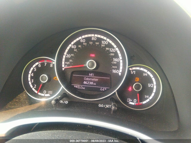 2014 VOLKSWAGEN BEETLE COUPE 2.5L VIN: 3VWHP7AT6EM606047